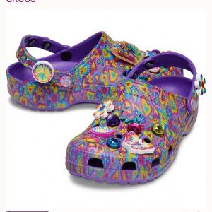 Lisa Frank Classic Clog Crocs with Charms